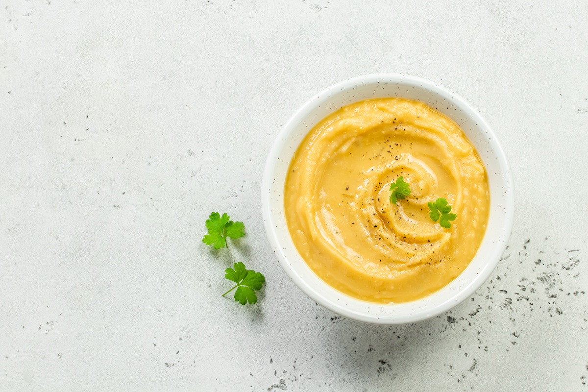 Quelle viande avec une purée de pois cassés