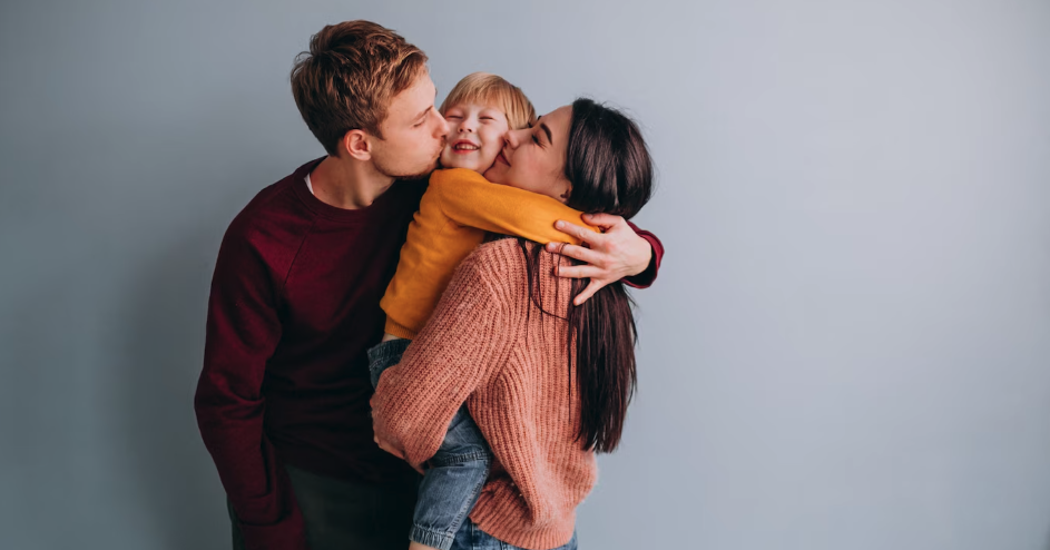 Parents heureux