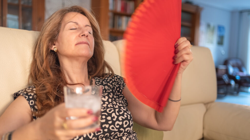 bouffées de chaleur ménopause