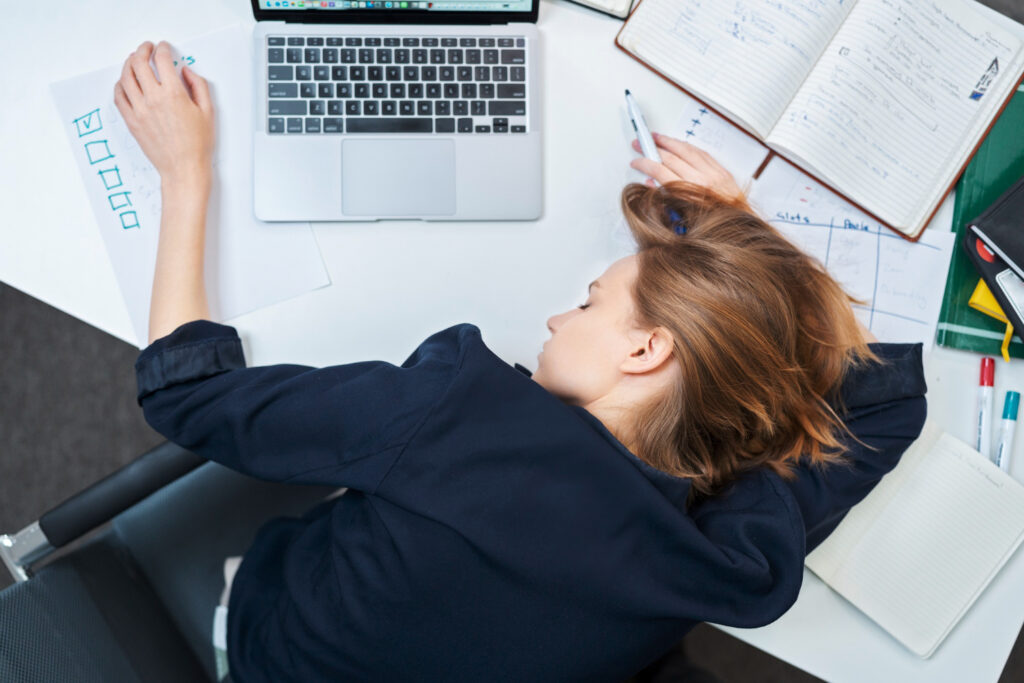 Sieste au travail